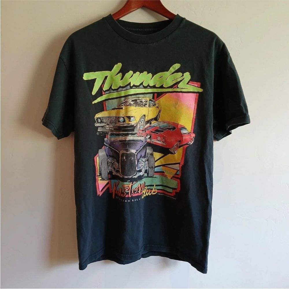 Vintage 1984 John Galt Garage Racing “Thunder” American Rally Kustom Club